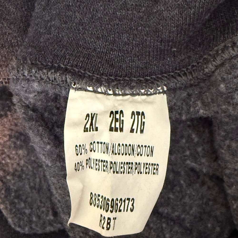Fruit of the Loom Charcoal Hoodie - Picture 6 of 7